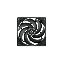 ARCTIC P12 Slim PWM PST Fan 1-Pack - High-Performance 120mm Black Case Fan for Optimal Cooling